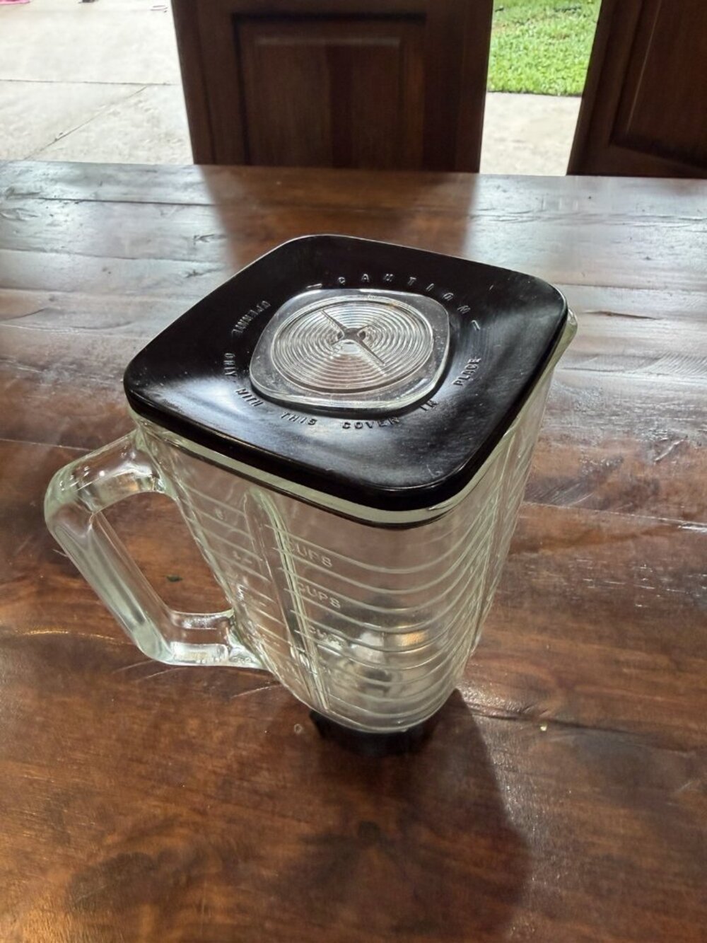 Oster  Blender 5 Cup Square Top  Replacement Jar Pitcher With Blade